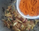 Gambar langkah 3 resipi Ayam kam heong.