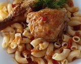 Pirított csirkepörkölt recept fázis 4 fotója