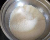 A picture of step 1 of Mango paneer idly.