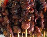 Foto langkah ke 6 dari resep Sate Sapi Bumbu Kecap Teflon (Seadanya🤗).