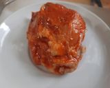 Foto langkah ke 1 dari resep Bola2 nasi ayam.