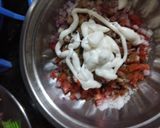 A picture of step 2 of Vegetable sandwich.
