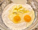 Foto del paso 4 de la receta: Pastel con crema y manzanas asadas “sin gluten” (Cake with cream and roasted apples “gluten-free”)