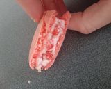 Une image de l'étape 39 de Macarons à la fraise.