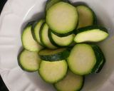 A picture of step 1 of Zucchini appetizer .