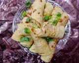 A picture of step 11 of Chicken roll paratha.