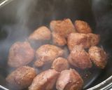 A picture of step 2 of Mutton broast.