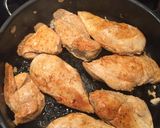 A picture of step 4 of Lemon Butter Chicken.