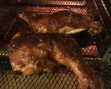 A picture of step 3 of California Farm Airfryer Smoked Chicken Leg Quarters.