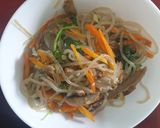Foto langkah ke 9 dari resep Japchae bihun original korea.