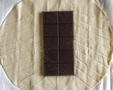 Foto del paso 1 de la receta: Trenza de hojaldre y chocolate