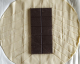 Foto del paso 1 de la receta: Trenza de hojaldre y chocolate