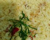 Foto langkah ke 3 dari resep Nasi goreng kunyit daun jeruk.