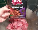 Foto langkah ke 3 dari resep Rendang 30 Menit (Santan Asli).