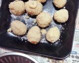 A picture of step 3 of Milkmaid Coconut Ladoo 🥰🥰🥰🥰😋😋❤️💘.
