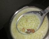 A picture of step 7 of Sabudana kheer.