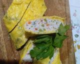 Foto langkah ke 3 dari resep Tofu roll egg 🍳😋😋(tahu gulung telur) 🍳.