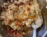 ફણગાવેલા મગ-ચણા નો પુલાવ (Sprouted Moong Chana Pulao Recipe In Gujarati) રેસીપી સ્ટેપ3ફોટો