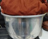 Foto langkah ke 4 dari resep Bolu Kukus Ketan Hitam Keju Lumer.