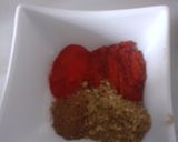 A picture of step 2 of Masala for spicy Chicken Roast.