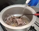 A picture of step 4 of Beef Chana Pulao(no tomato).