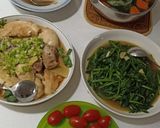 Foto langkah ke 7 dari resep Ayam Kukus Jahe.