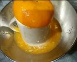 A picture of step 2 of Orange Pulpy🍊🍹😋.