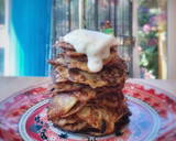 Foto del paso 6 de la receta: Tortitas de calabacín con crema agria casera (en Thermomix)