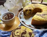 Foto langkah ke 11 dari resep Marble Cake 5 Telur.