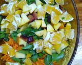 Foto del paso 6 de la receta: Lomo de cerdo en blueberry y ensalada de frutas y verduras