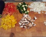 A picture of step 1 of Lasagne.