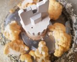 Foto del paso 1 de la receta: Hamburguesa en bollo de coliflor con queso azul a la LuzMa