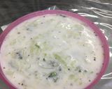 A picture of step 5 of Kheera Ka Raita.