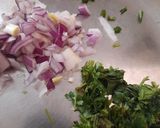 A picture of step 2 of Grill Green Peas Tikki.