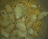 A picture of step 7 of Kashmiri Dum Aloo.