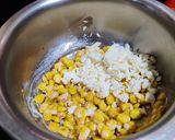 A picture of step 4 of Sweetcorn salad Mexican style.