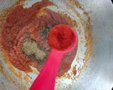 A picture of step 6 of Dal Makhani.