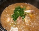 Foto del paso 16 de la receta Arroz caldoso de alitas de pollo, en salsa de ali oli de ajo y perejil