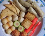 Foto langkah ke 3 dari resep Steamboat Kukus With saus Kacang.