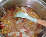 Foto langkah ke 3 dari resep Crab & Corn Soup.