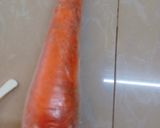 Hình bước làm 1 của món Rau câu múi cam và trứng muối