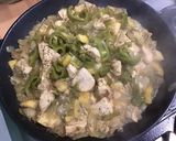 Une image de l'étape 15 de Poulet au citron et poivrons.