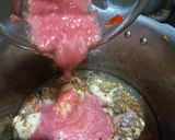 A picture of step 2 of Chicken with turnip.