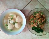 Foto langkah ke 6 dari resep Kuah Bakso Mie Ayam kaldu ayam.