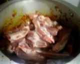 A picture of step 3 of Mutton Masala.