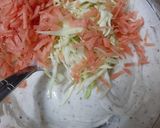 A picture of step 2 of Coleslaw.