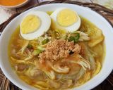 Foto langkah ke 7 dari resep Soto ayam kuning.
