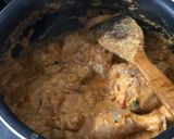 A picture of step 2 of Patiyala chicken.