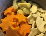 Une image de l'étape 2 de Gratin de panais,courge butternut et pommes de terre aux deux fromages.