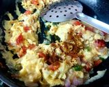 A picture of step 3 of Parsi Egg Akuri.